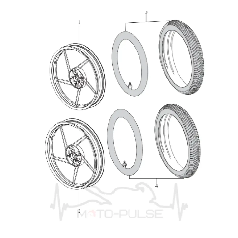 Диск передній Bajaj Boxer (Дискові гальма) DJ151054